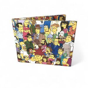 Dynomighty Design The Simpsons "Mighty Wallet" Tyvek Billfold 2012 NEW No Tags